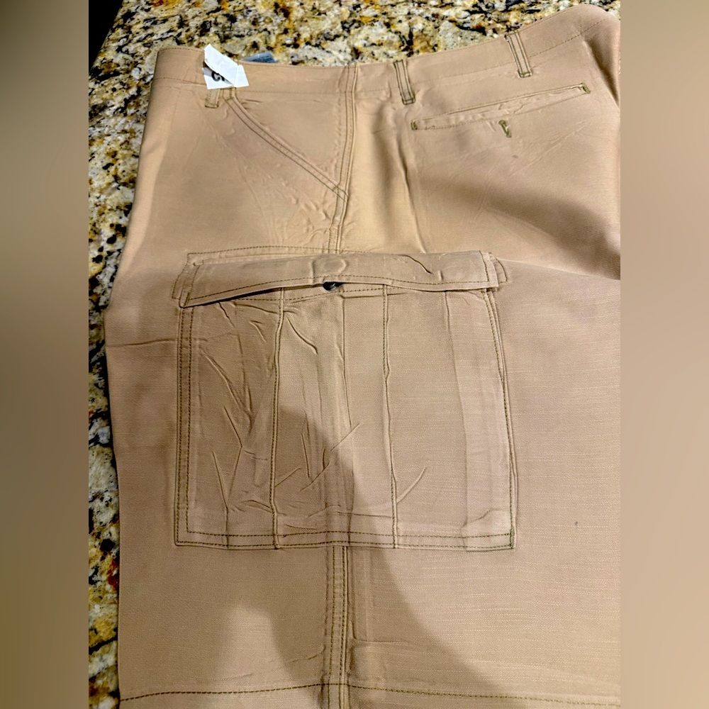 Levi's Brown Denim Cargo Shorts
